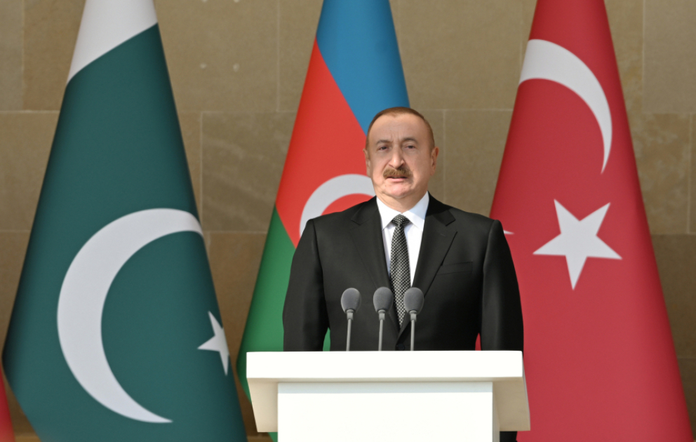Prezident İlham Əliyev: Türkiyə Prezidenti İkinci Qarabağ müharibəsinin ilk saatlarından başlayaraq Azərbaycana öz dəstəyini göstərirdi