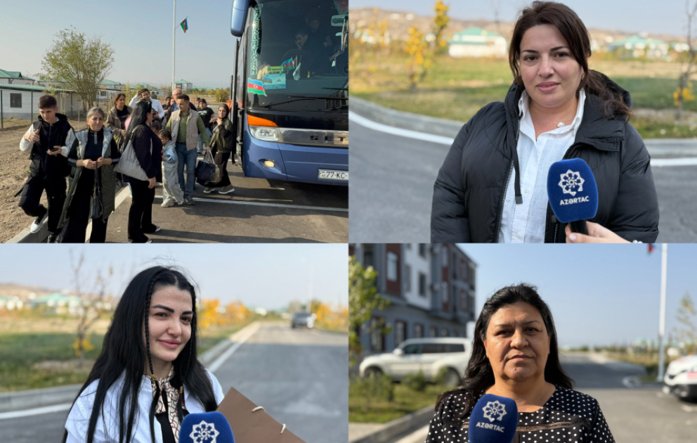 Ağalıda yenidən doğulan ümidlər – keçmiş məcburi köçkünlər AZƏRTAC-a danışırlar
