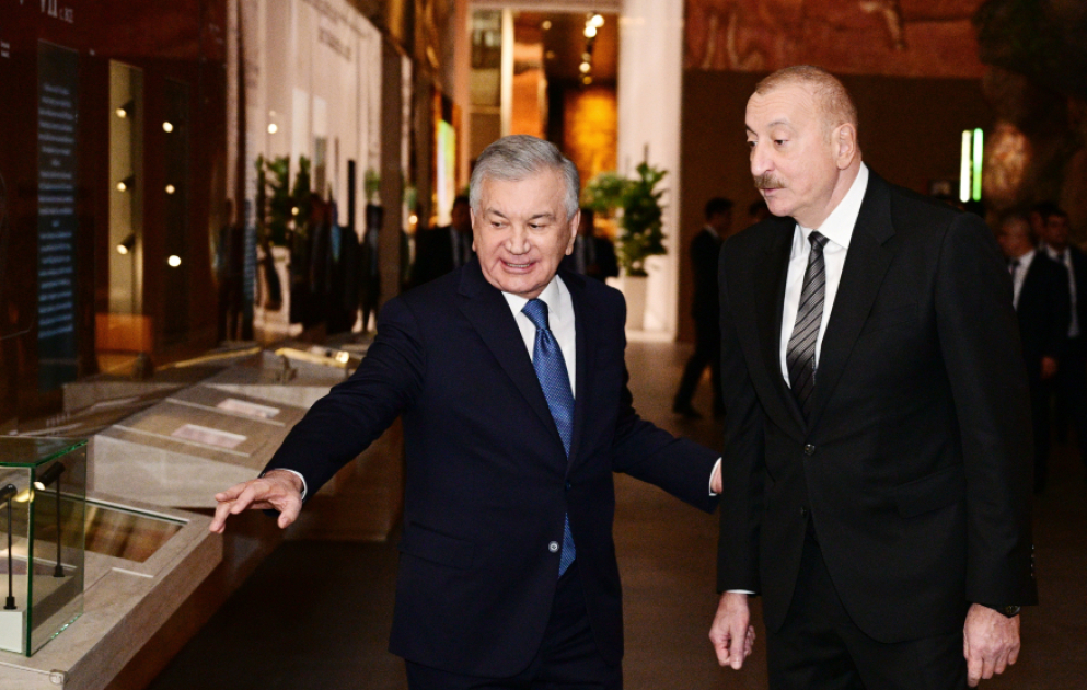 President Ilham Aliyev visited Center of Islamic Civilization in Tashkent