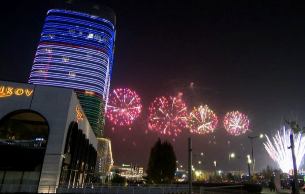 Fireworks display was held in honor of heads of state participating in the 7th Consultative Meeting of Heads of State of Central Asia in Tashkent