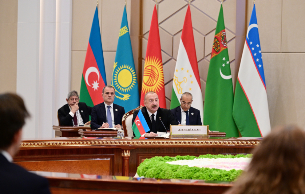 7th Consultative Meeting of Heads of State of Central Asia was held in Tashkent
President Ilham Aliyev addressed the event