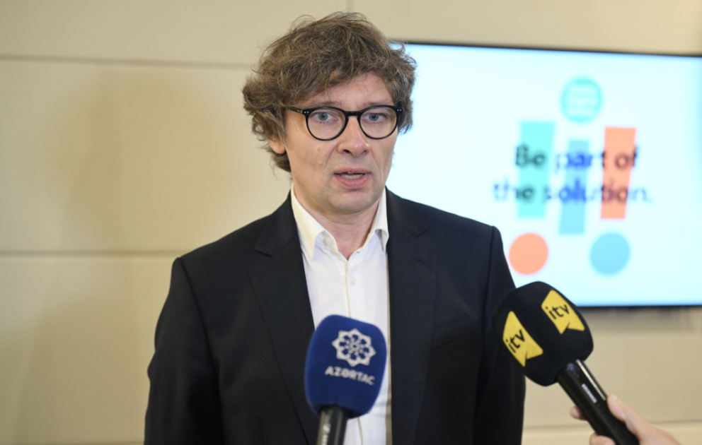 Tomas Lamanauskas: Bakı həm iqlim, həm də rəqəmsal inkişaf məsələlərində qlobal dialoqun mərkəzindədir