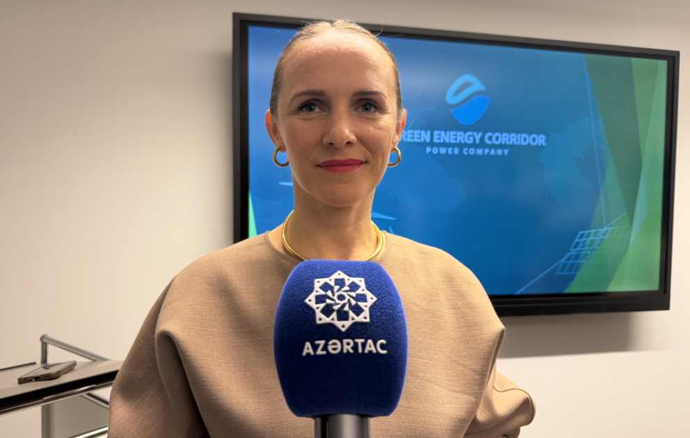 Alena Akuliç: Azərbaycan ilə yaşıl enerji sahəsində əməkdaşlığın intensivləşməsindən məmnunuq