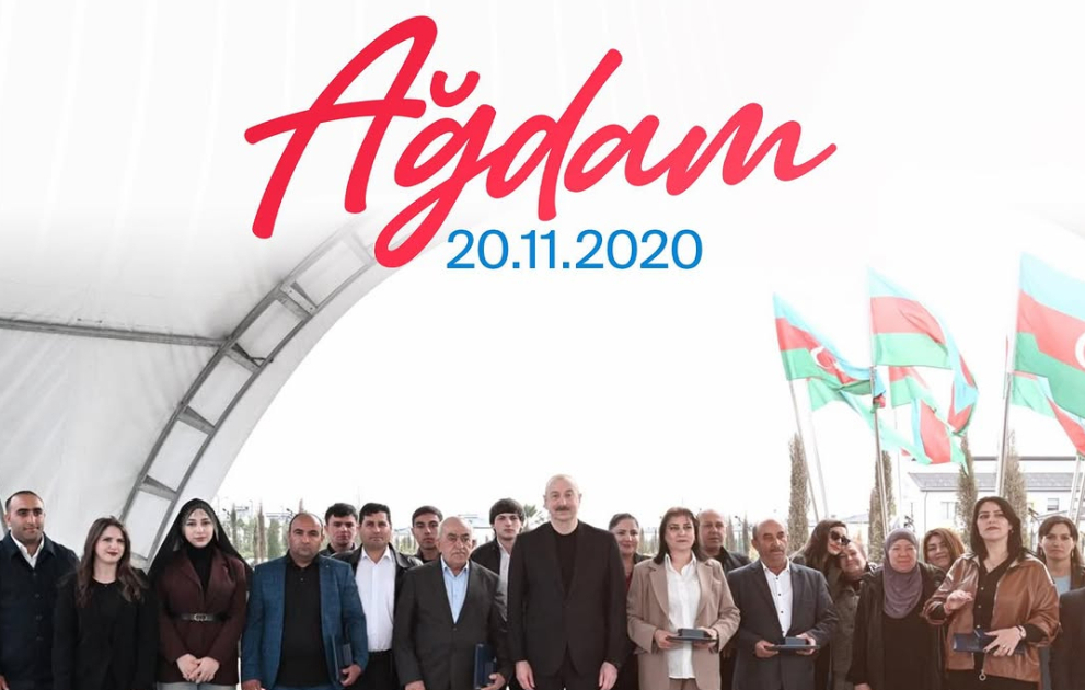 Le président Ilham Aliyev partage une publication à l'occasion de l'anniversaire de la libération d'Aghdam de l'occupation