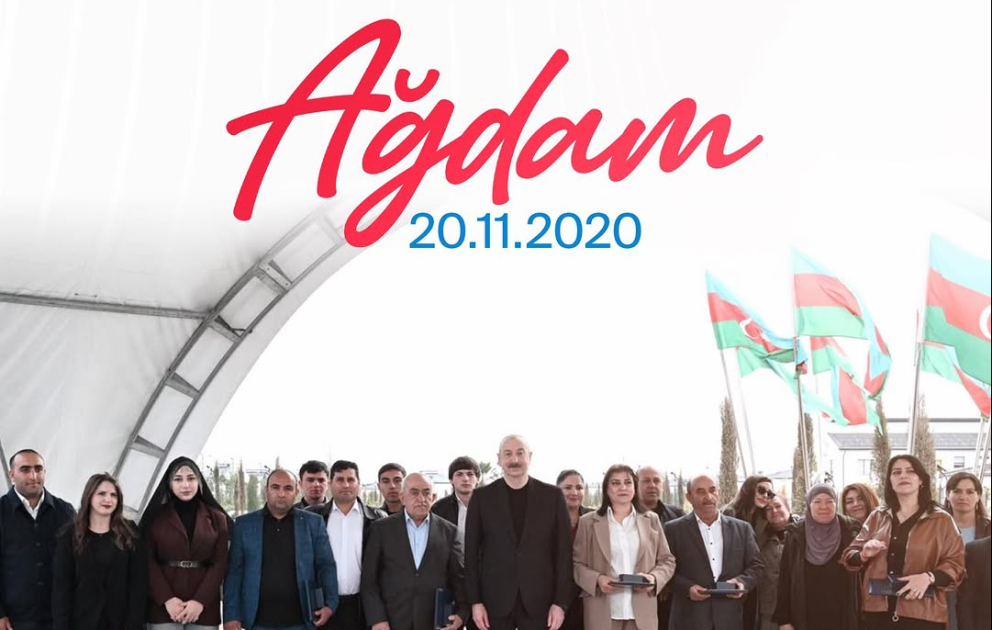 Präsident Ilham Aliyev Aliyev veröffentlicht Beitrag zum fünften Jahrestag der Befreiung von Aghdam