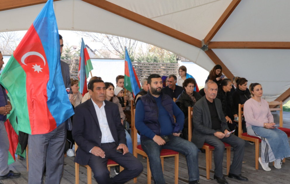 Xocalıda 25 ailəyə evlərinin açarları təqdim olunub
