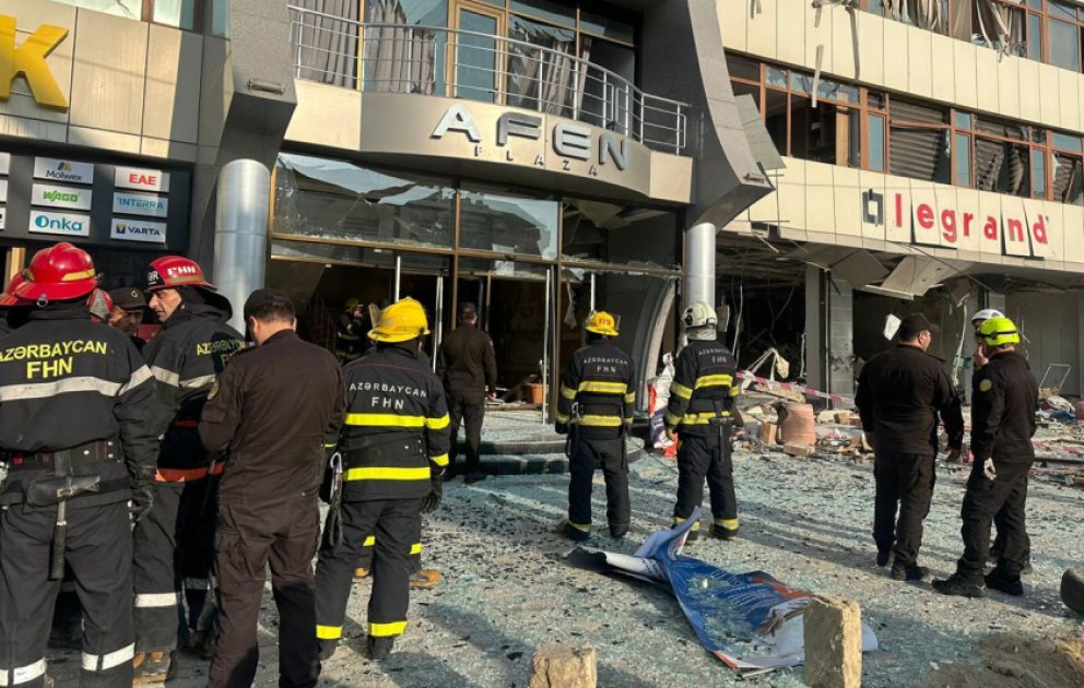 Nərimanovda baş verən partlayış nəticəsində operativ xilasetmə əməliyyatı sayəsində 7 nəfər xilas edilib