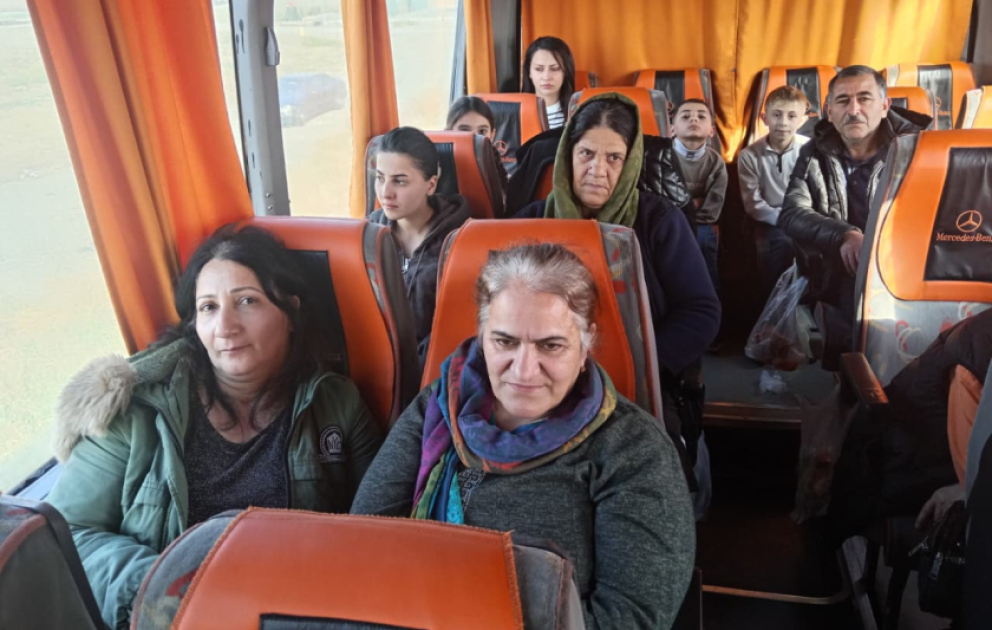 Xocalı rayonunun Xanyurdu və Təzəbinə kəndlərinə növbəti köç karvanı yola salınıb