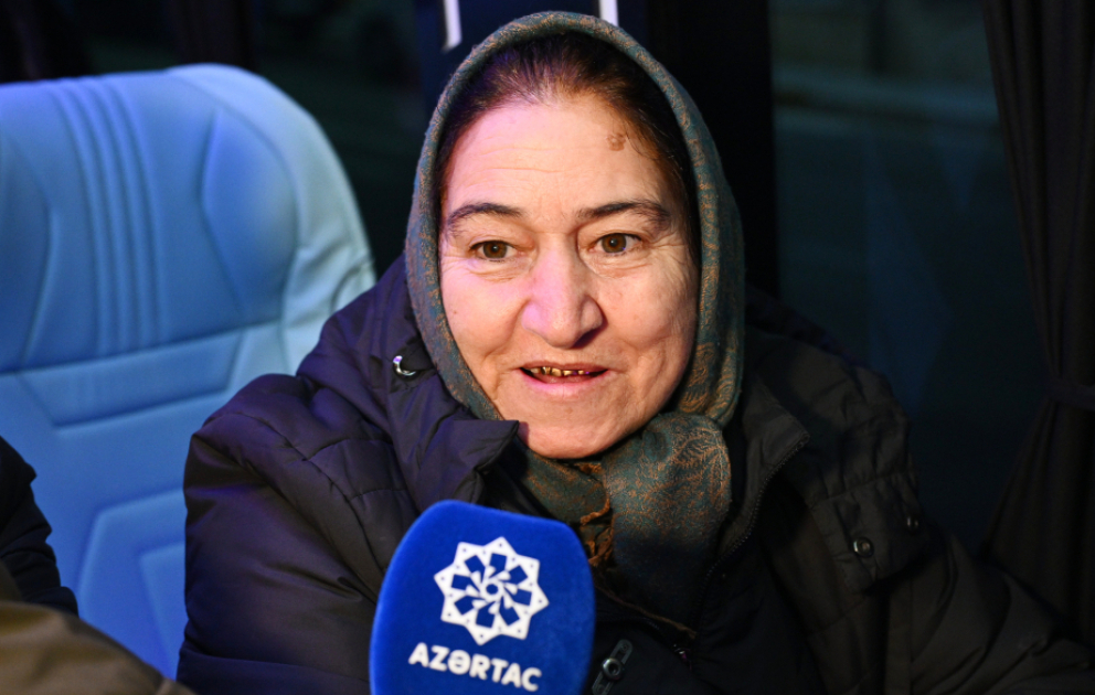 Kəlbəcər sakini: Bu gün 65 yaşımda övladlarımla, 9 nəvəmlə birlikdə yenidən doğma yurduma qayıdıram