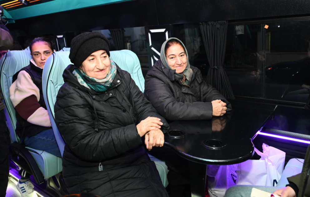 Kəlbəcər şəhərinə növbəti köç karvanı yola salınıb