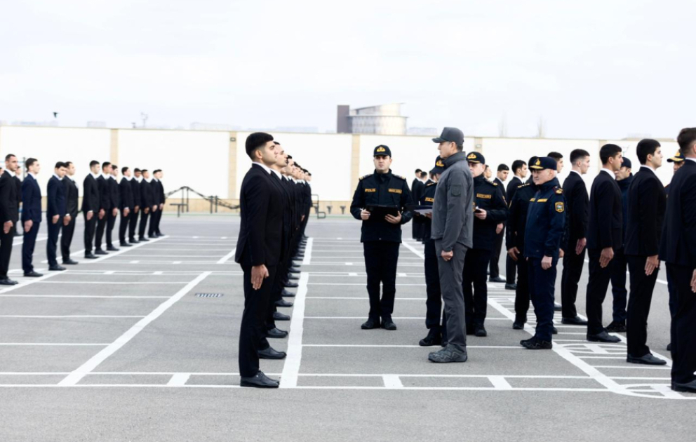 Daxili işlər naziri Bakıda sıra baxışı keçirib