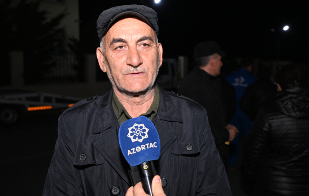 Zəngilan sakini: Bu gün illərlə davam edən həsrətimizin son günüdür
