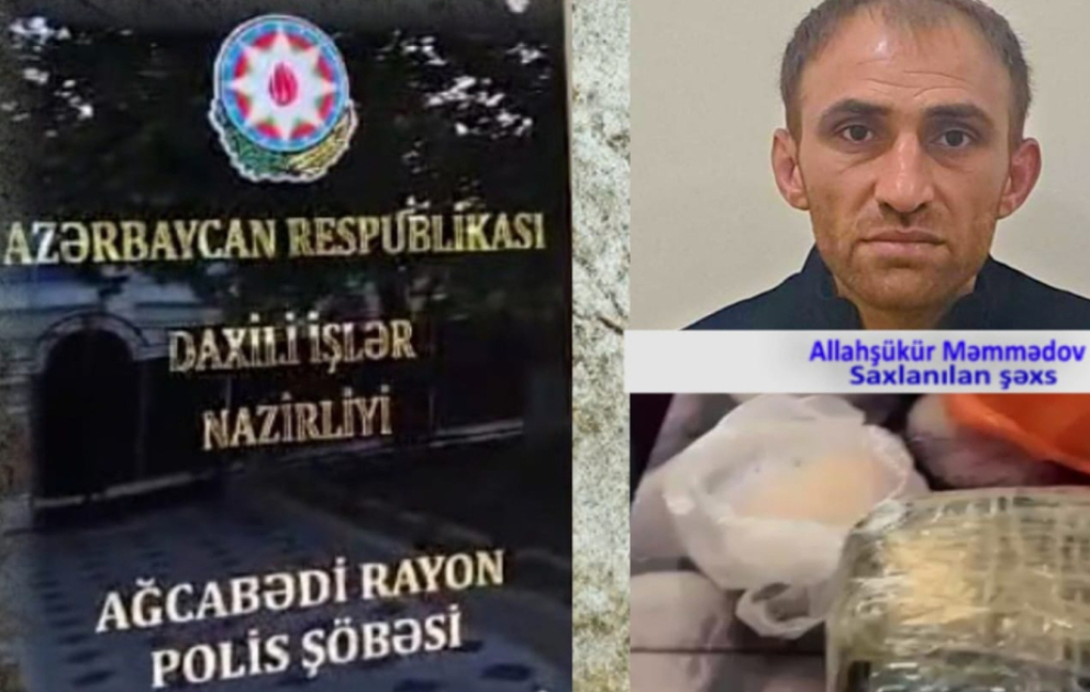 Ağcabədidə polis 2 kiloqramdan artıq narkotik vasitə aşkarlayıb