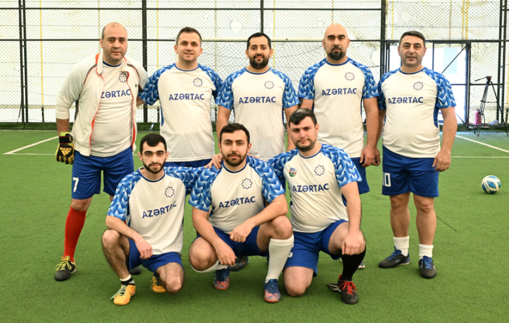 AZƏRTAC-ın komandası dövlət qurumları arasında IV minifutbol turnirinə heç-heçə ilə başlayıb