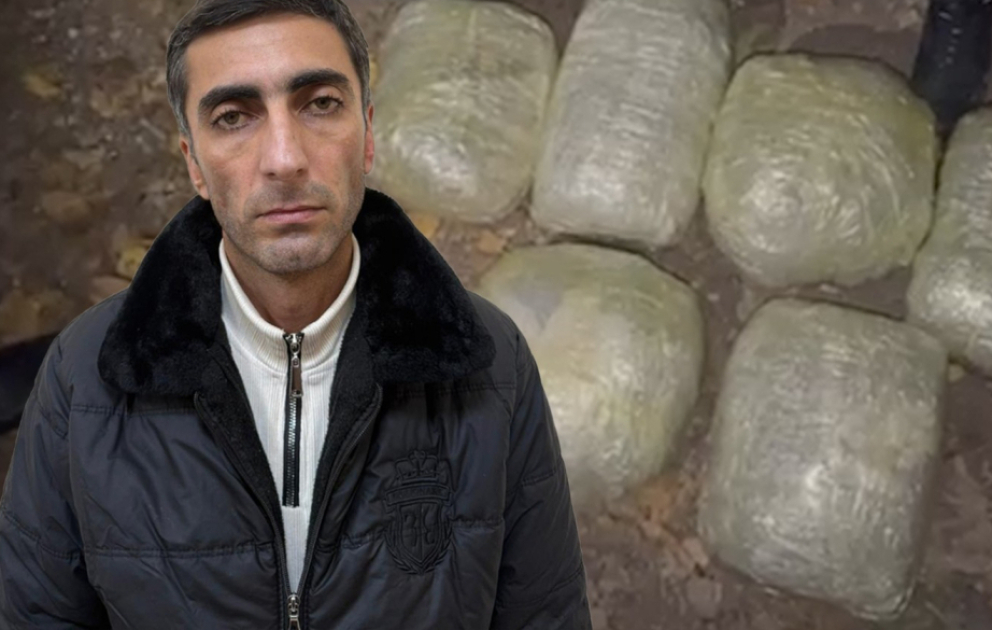 Nəsimi rayonunda narkokuryerdən 13 kiloqram marixuana aşkarlanıb