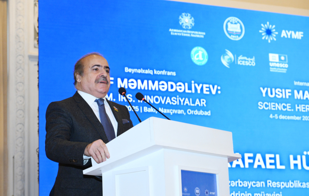 “Yusif Məmmədəliyev: Elm. İrs. İnnovasiyalar” adlı beynəlxalq konfrans işə başlayıb