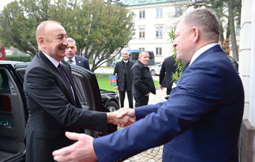 Состоялась встреча Президента Азербайджана Ильхама Алиева с Премьер-министром Словакии в формате один на один