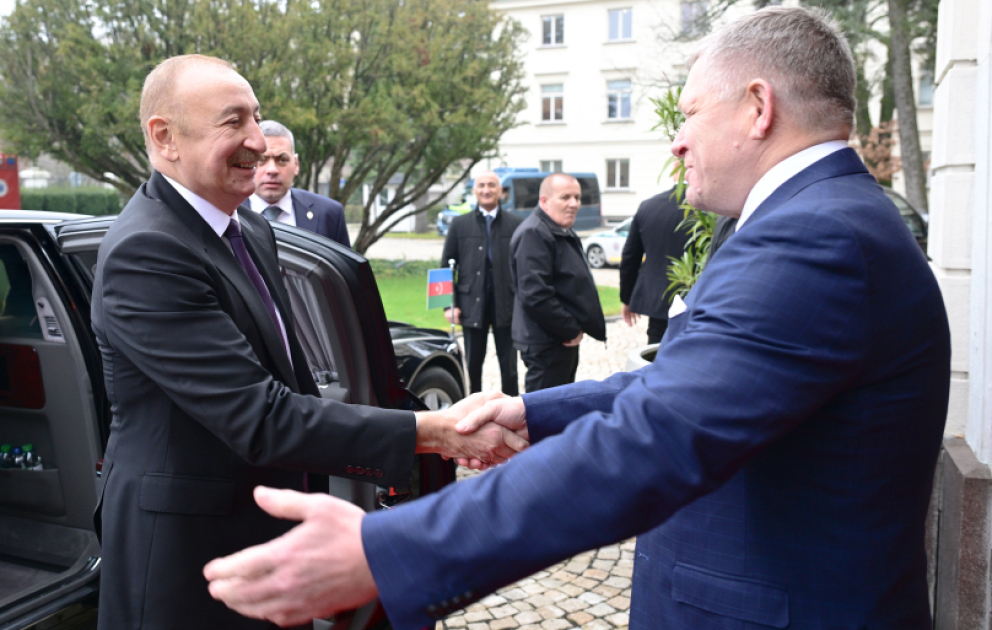 President of Azerbaijan Ilham Aliyev held one-on-one meeting with Prime Minister of Slovakia