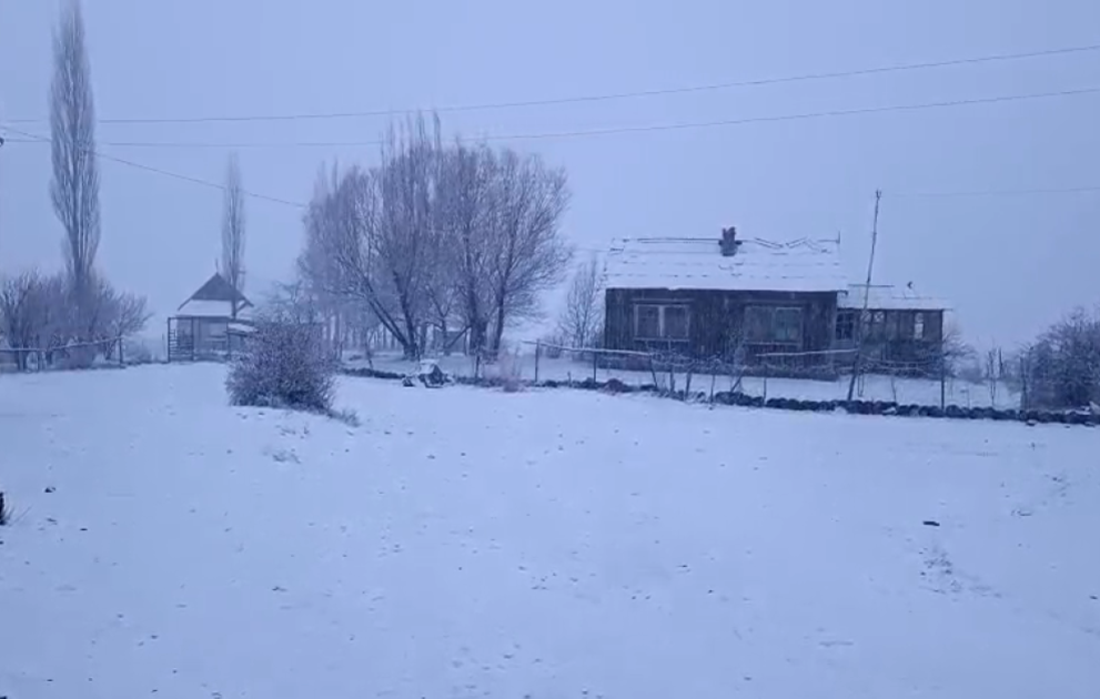 Naxçıvanda qarın hündürlüyü 3 santimetrə çatıb