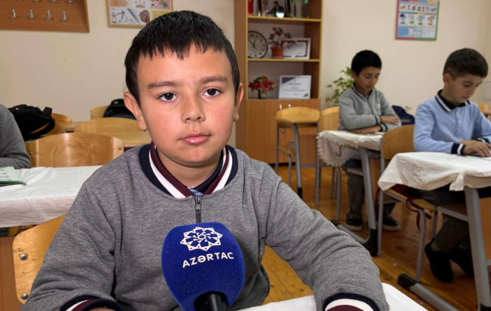 8 yaşlı Sabir Beynəlxalq Olimpiadanın finalında iştirak etmək istəyir