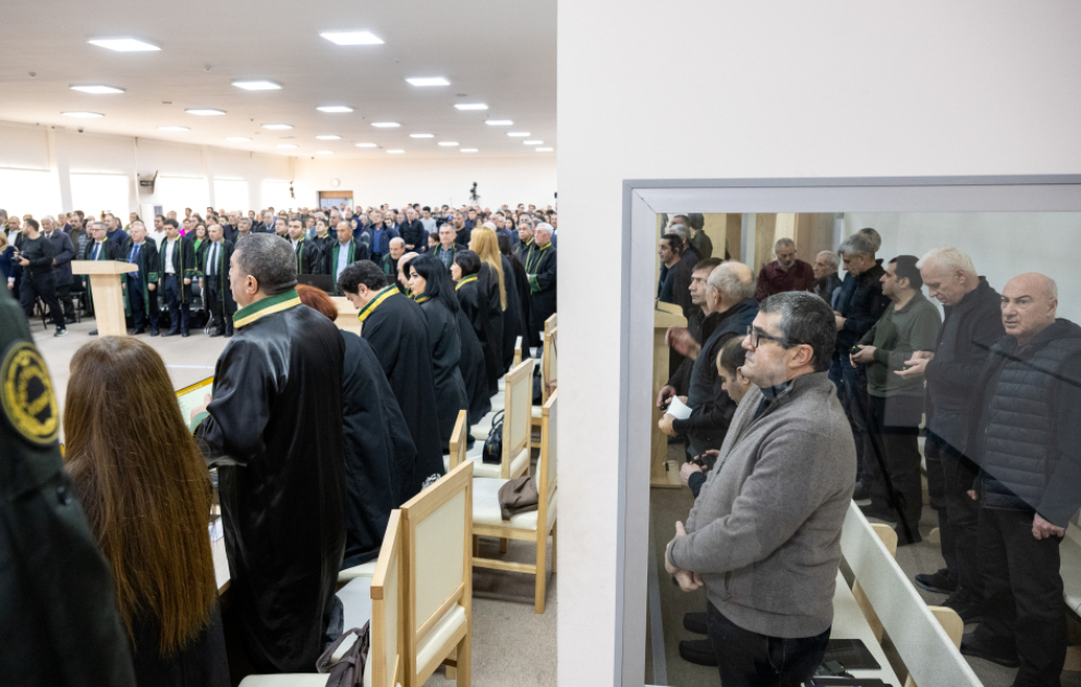 Defendants given the right to make their final statements in trial of Armenian citizens.