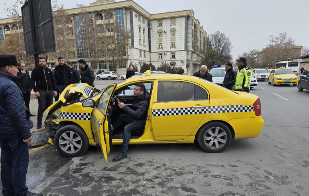 Naxçıvanda 5 avtomobil toqquşub