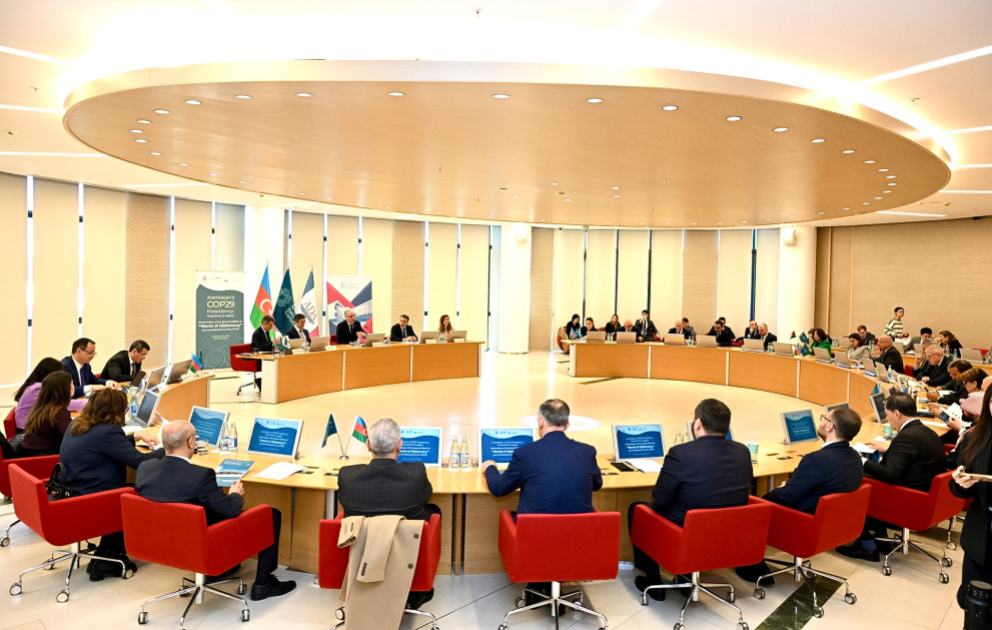 COP29-a həsr edilmiş “Diplomatiya Aləmi” jurnalının xüsusi buraxılışının təqdimatı olub