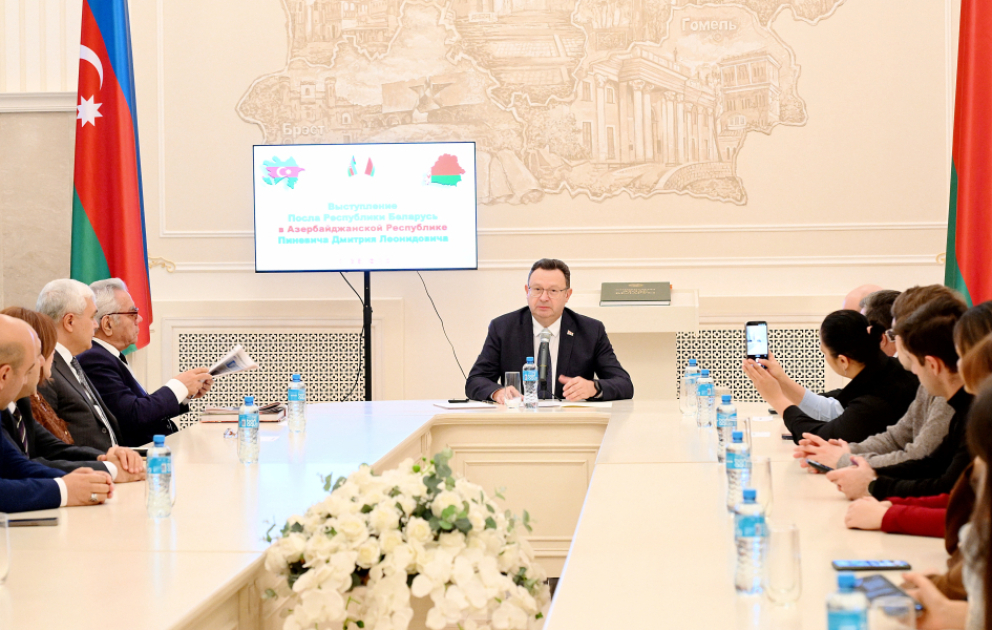 Belarusun Azərbaycandakı səfirliyində media nümayəndələri ilə görüş keçirilib
