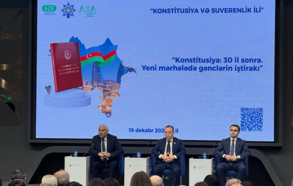 Azərbaycan İdman Akademiyasında “Konstitusiya və Suverenlik İli”nə həsr olunmuş tədbir keçirilib