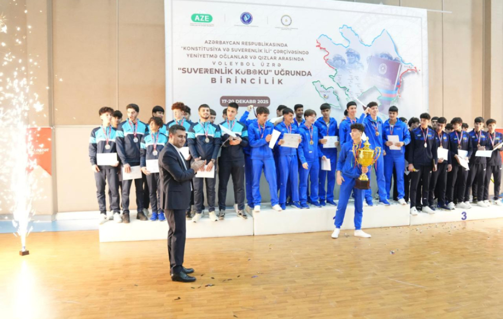 Naxçıvanda “Suverenlik kuboku” uğrunda voleybol birinciliyi başa çatıb