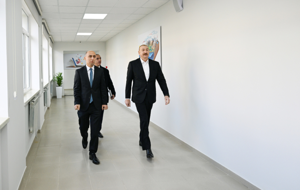 Secondary School No. 1 in Karkijahan settlement opened after major renovation