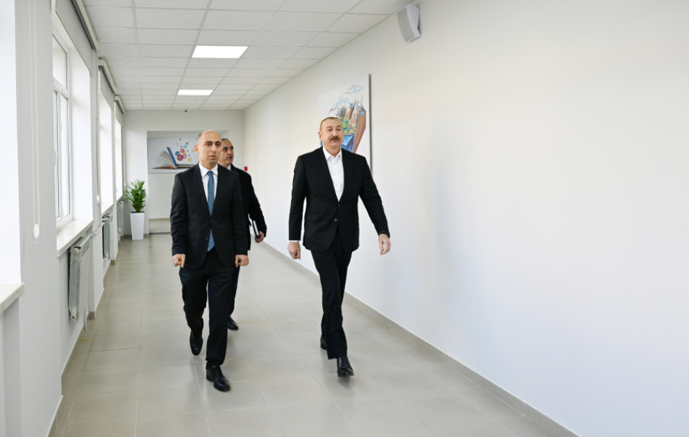 Sekundarschule Nr. 1 in Karkijahan nach umfassender Renovierung eröffnet