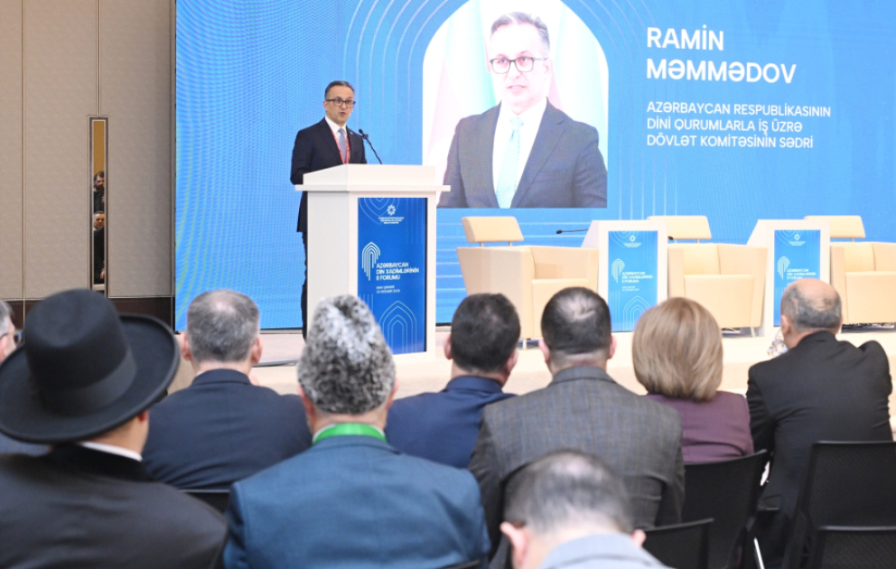 Azərbaycan Din Xadimlərinin İkinci Forumunun açılış mərasimi olub