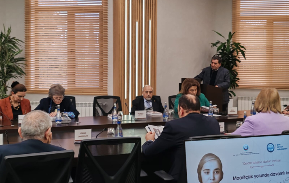 Bakı Dövlət Universitetində görkəmli pedaqoq Səidə İmanzadənin xatirəsi anılıb