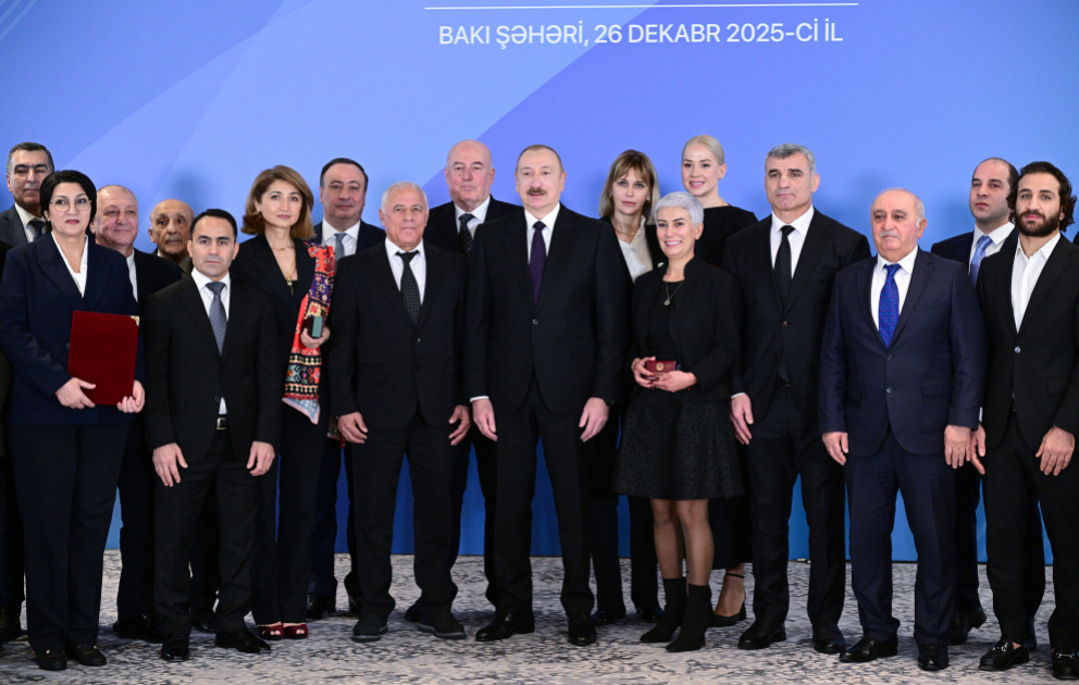 President Ilham Aliyev attended ceremony dedicated to 2025 sports results