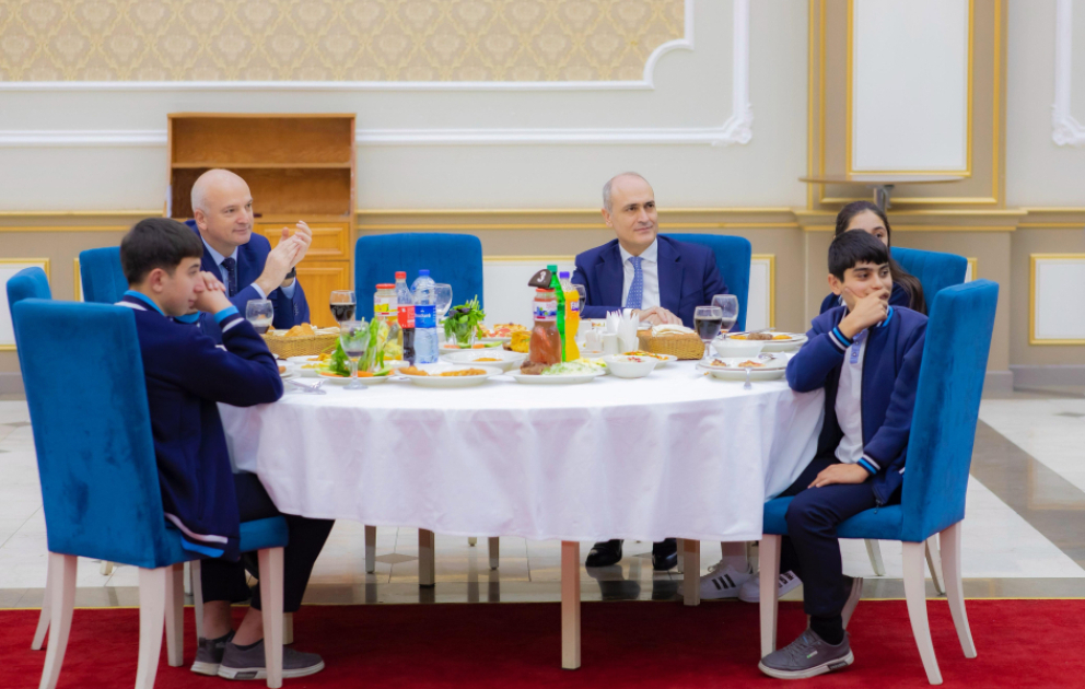 Ordubad internat məktəbinin şagirdləri üçün bayram şənliyi keçirilib