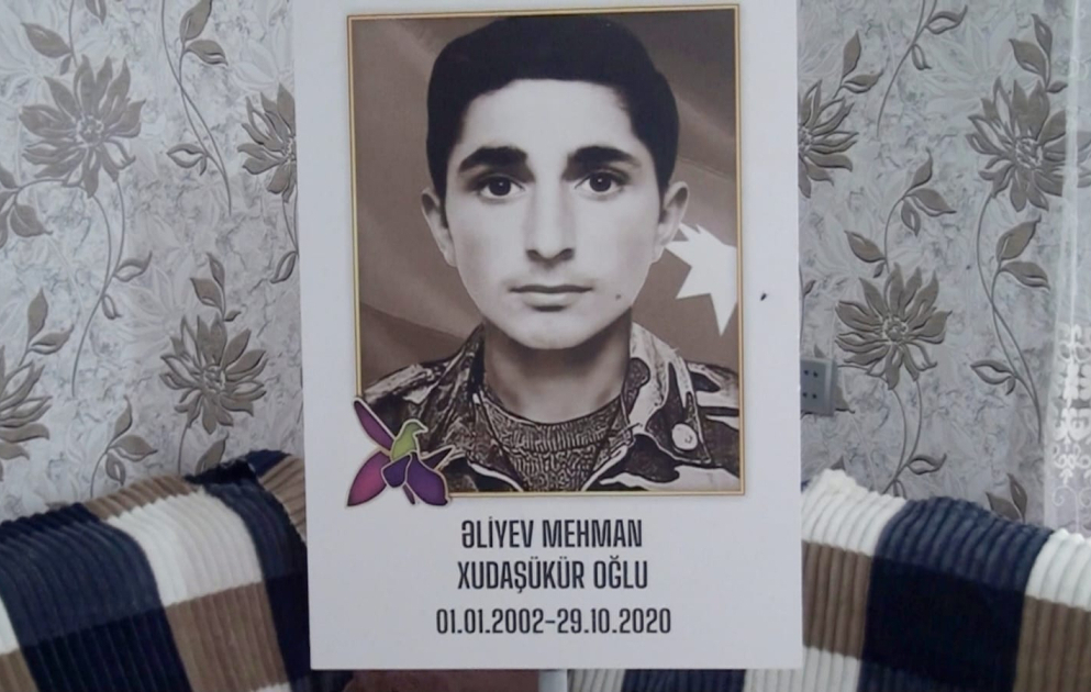 Neftçalalı şəhid Mehman Əliyevin xatirəsi anılıb: 18 yaşında dastan yazan qəhrəman
