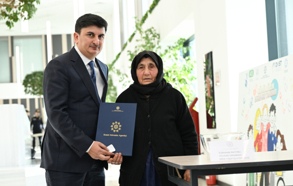 Şəhid ailələrinə və müharibə ilə əlaqədar əlilliyi olan şəxslərə daha 115 mənzil verilib