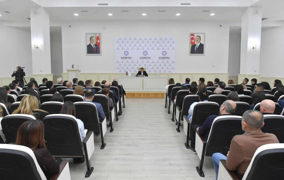 AZƏRTAC-ın 2025-ci ilin yekunlarına dair hesabat iclası keçirilib