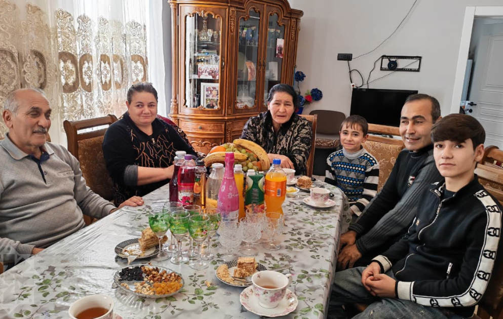 Xocalı sakini: Çox şadıq ki, bayramı Xocalıda, öz evimizdə, süfrəmizin ətrafında qeyd edirik