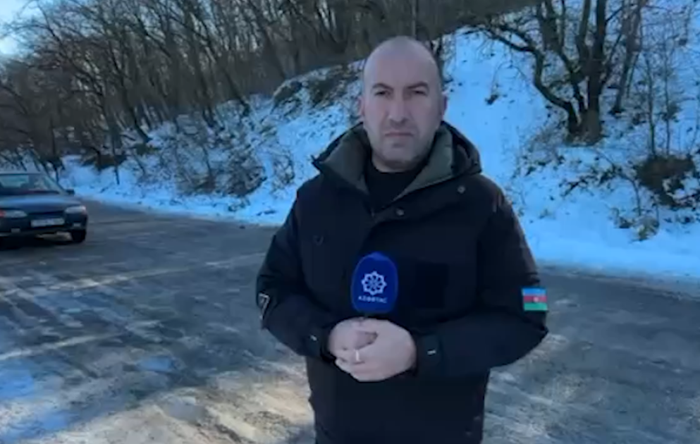Ağsu aşırımında avtomobillərin hərəkəti bərpa olunub