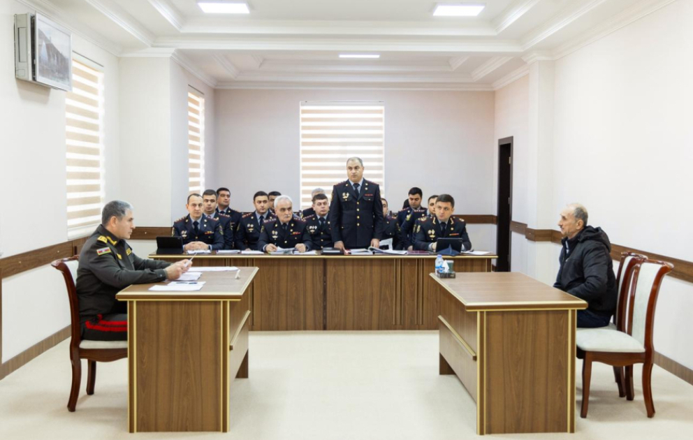 Daxili işlər naziri Quba rayonunda vətəndaşların müraciətlərini dinləyib və sıra baxışı keçirib