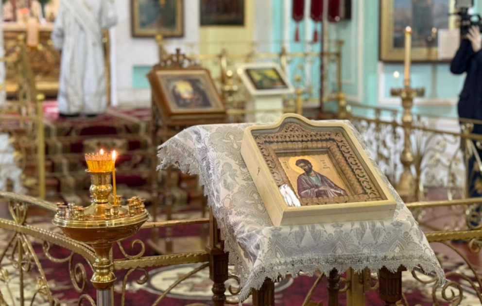 Gəncədə Rus Pravoslav Kilsəsində Milad bayramı qeyd olunub