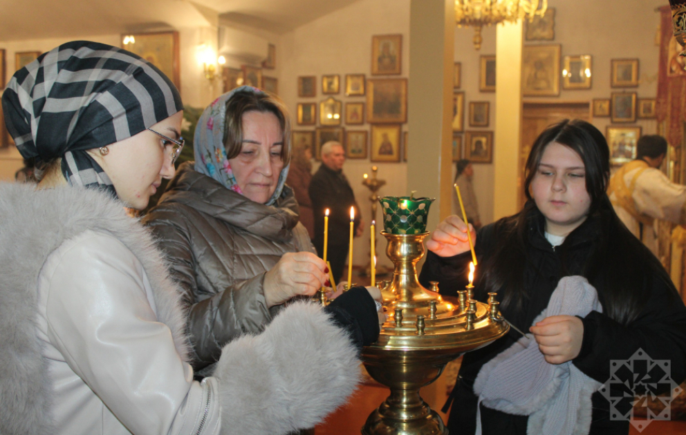Şimal bölgəsinin pravoslavları Milad bayramını qeyd edirlər