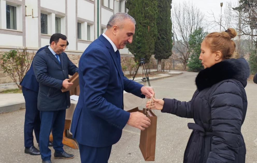 Ağdərənin 4 kəndində sakinlərə evlərinin açarları təqdim olunub