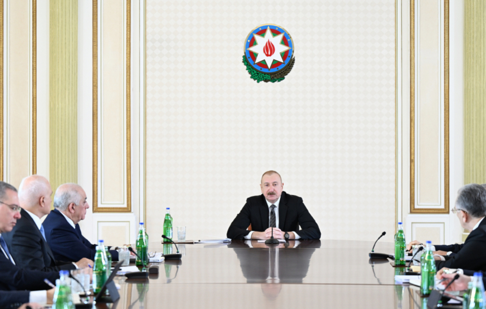 Meeting held on State Program for Improvement of Water Supply, Wastewater, And Stormwater Systems in Baku and Absheron peninsula