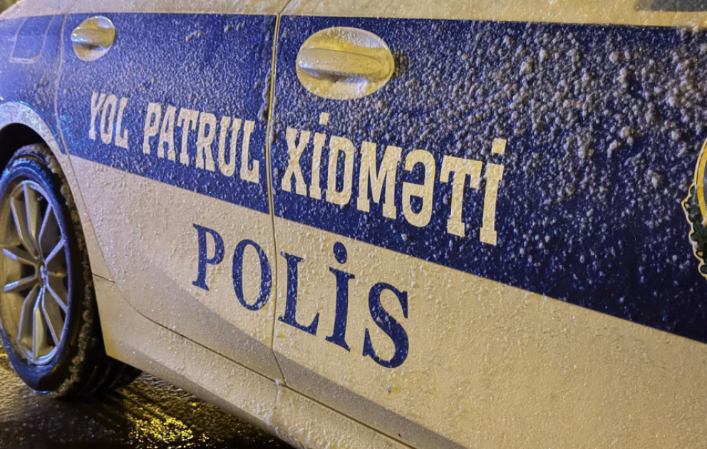 BDYPİ hava şəraiti ilə bağlı yol hərəkəti iştirakçılarına xəbərdarlıq edib