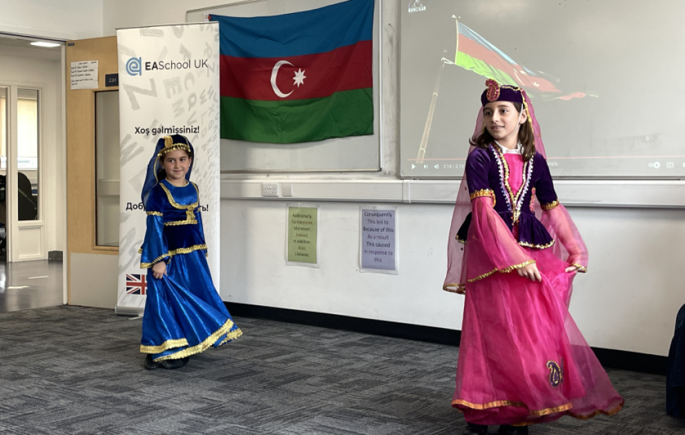 Londondakı Azərbaycan məktəbində uşaqlara ana dili və milli dəyərlər aşılanır