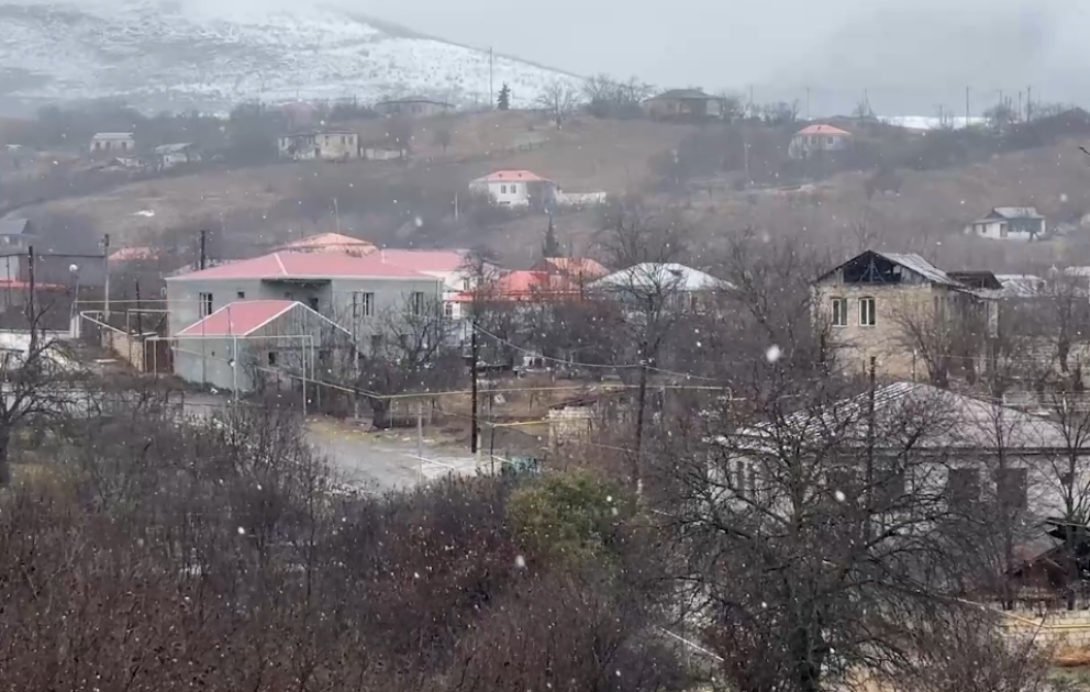 Ağdərənin qış mənzərələri