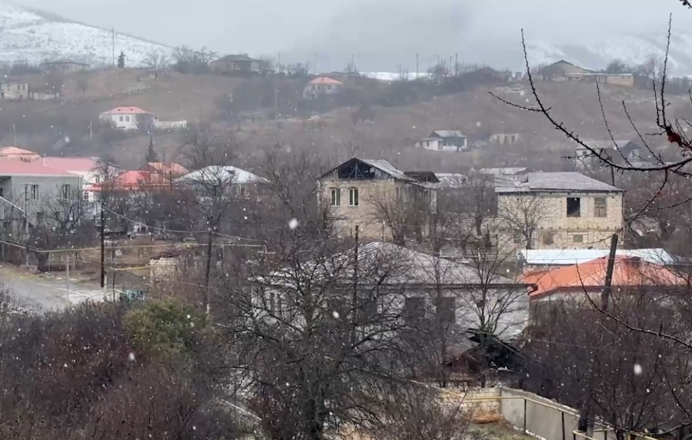 Зимние пейзажи в Агдере